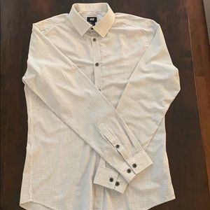 H&M Easy Iron Slim Fit Dress Shirt